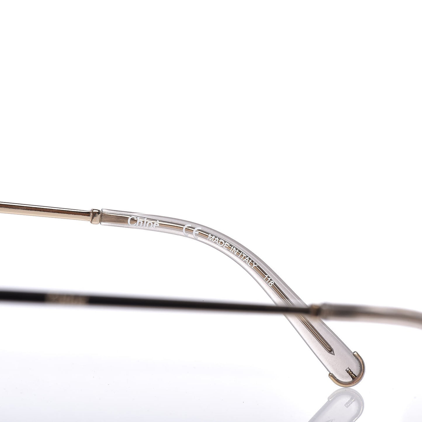 Oversize Round Carlina Sunglasses CE119S Gold