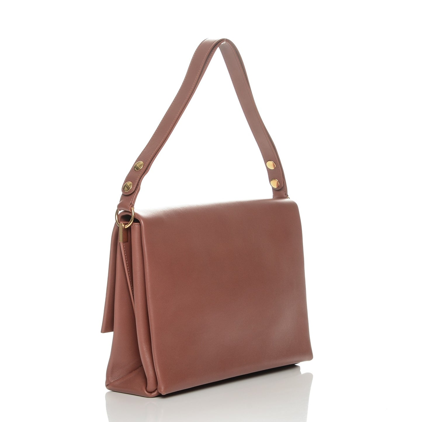Calfskin Blade Flap Sienna