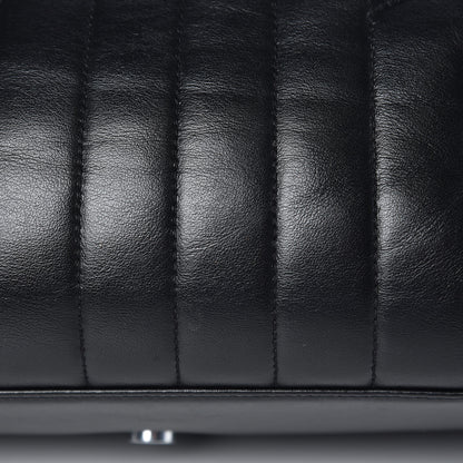 Saint Laurent Calfskin Y Quilted Monogram Large Loulou Shopper Black 13 of 14