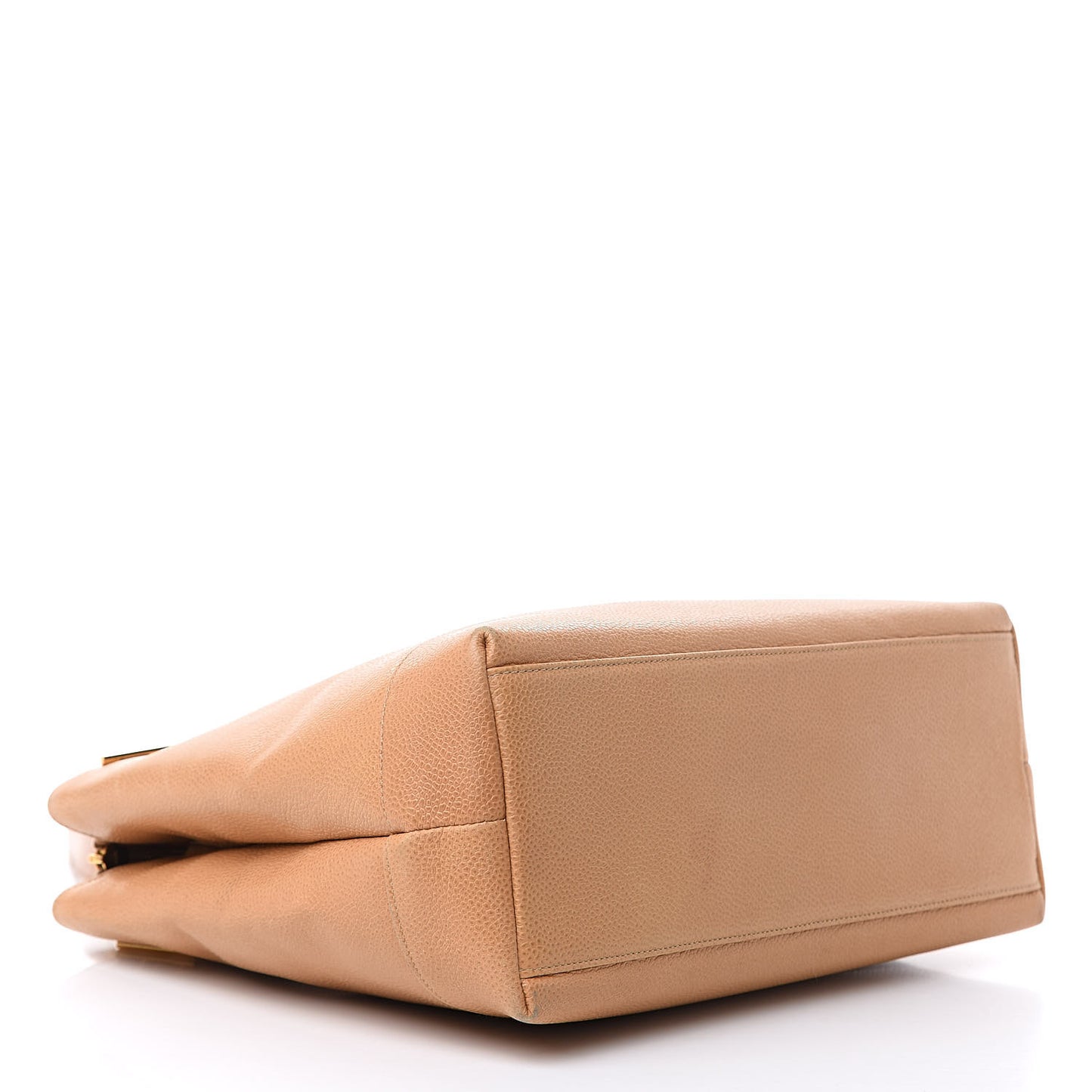 Caviar CC Shoulder Bag Beige