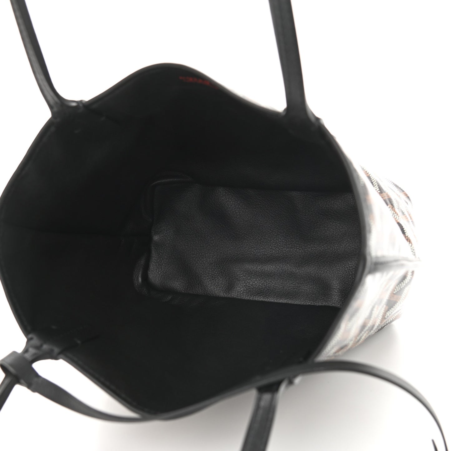 Goyardine Reversible Mini Anjou Black