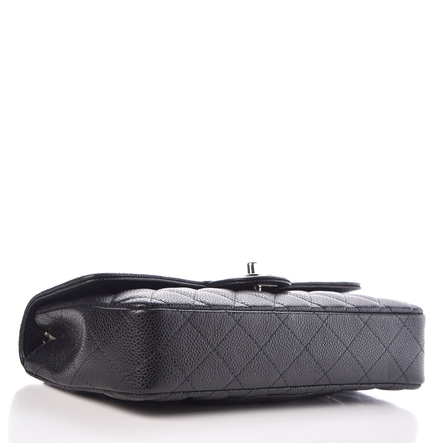 Chanel Caviar Quilted East West Flap Black 4 of 10