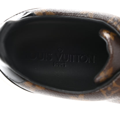 Louis Vuitton Patent Monogram Frontrow Sneakers 38 8 of 10
