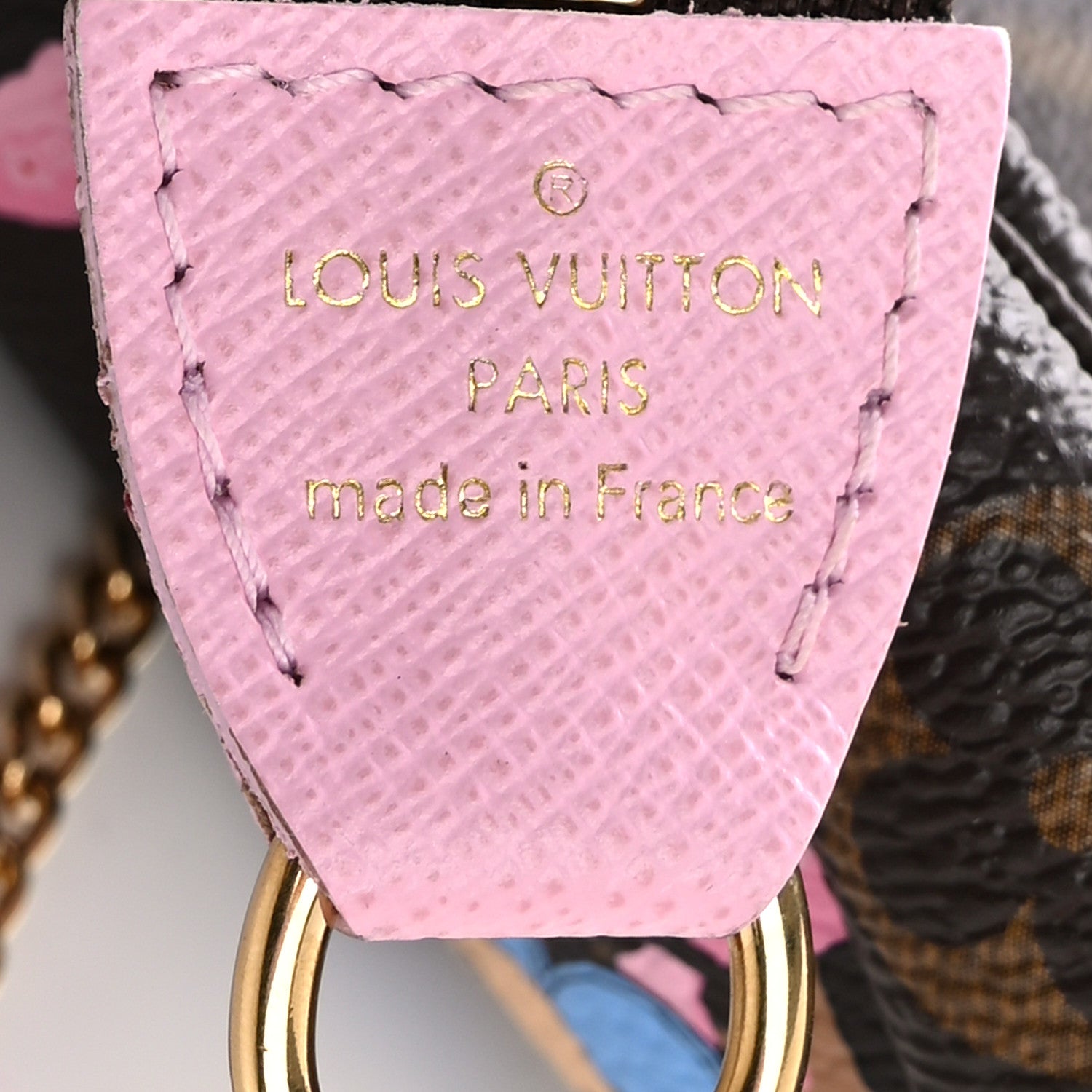 Louis Vuitton Monogram 2021 Christmas Animation Japanese Garden Mini Pochette Accessories Wisteria Pink 6 of 11