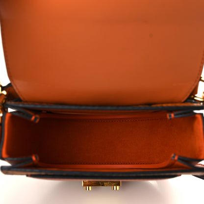 MCM Visetos Mini Tracy Shoulder Bag Cognac 5 of 9