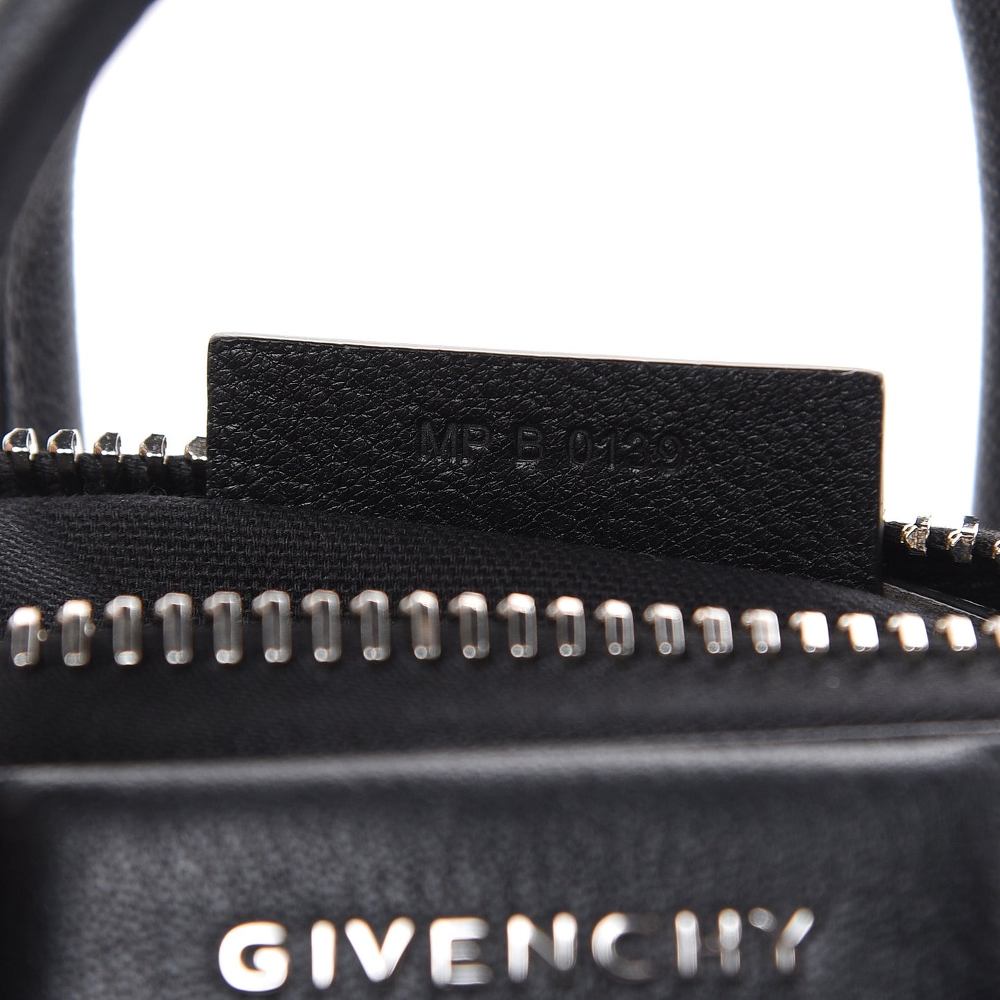 Sugar Goatskin Mini Antigona Black