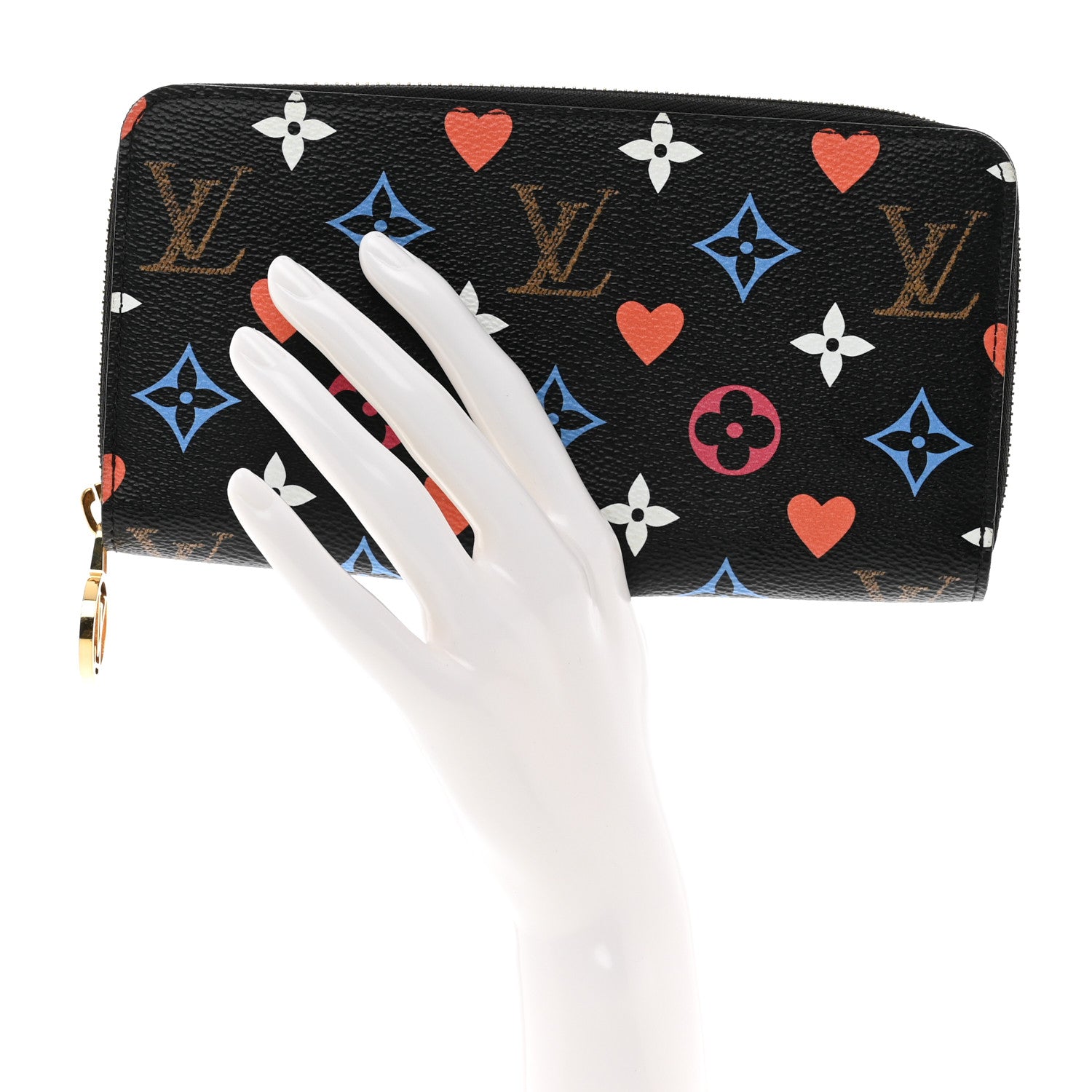 Louis Vuitton Game On Zippy Wallet Black 2 of 7