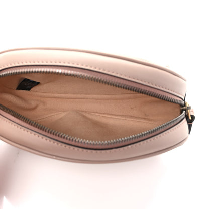 Gucci Calfskin Matelasse GG Marmont Belt Bag 85 34 Porcelain Rose 5 of 9