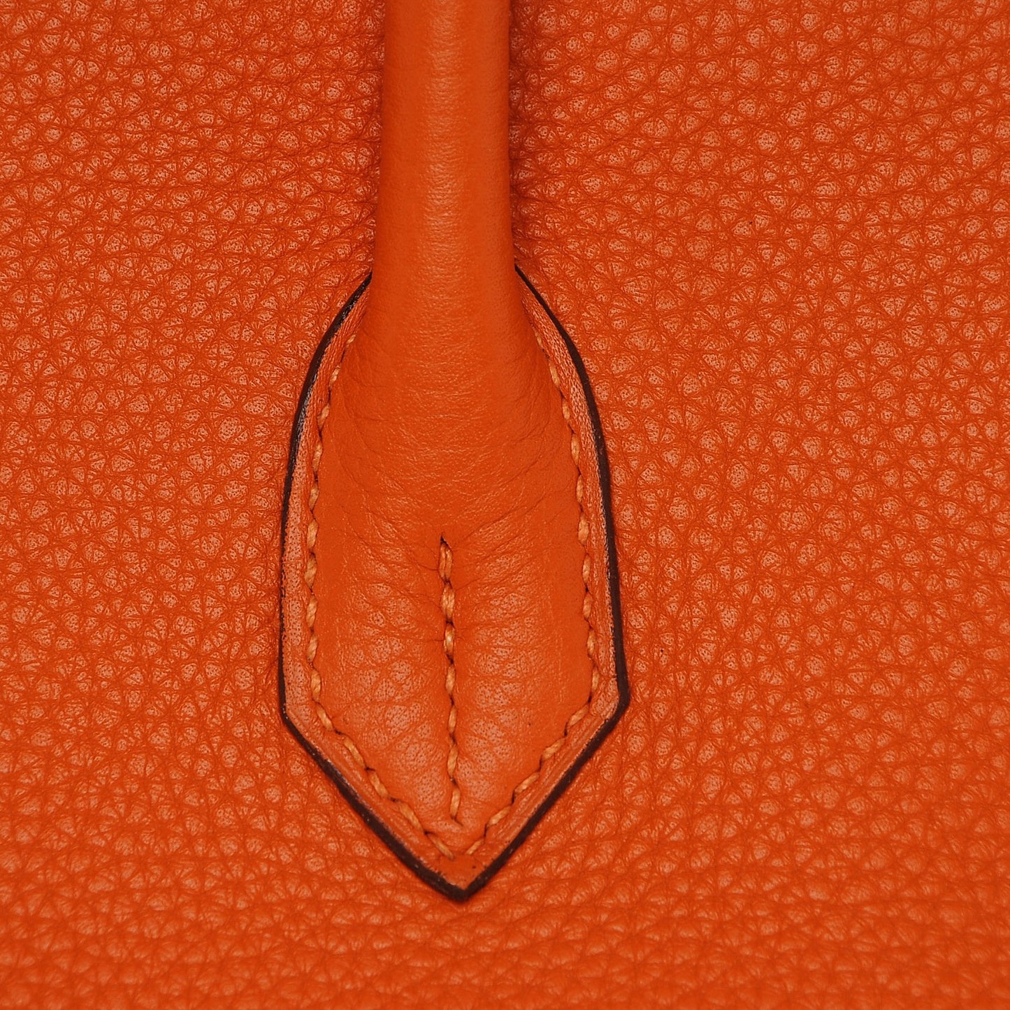 Taurillon Clemence Birkin 40 Orange