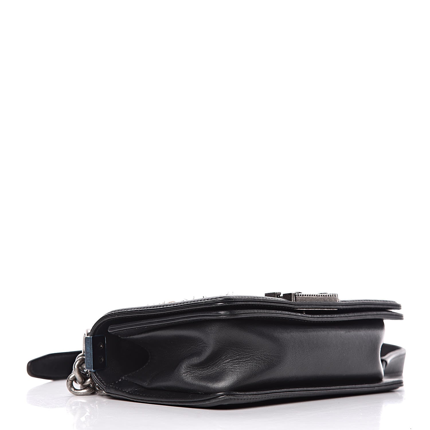 Chanel Tweed Calfskin Small Boy Flap Black 4 of 16