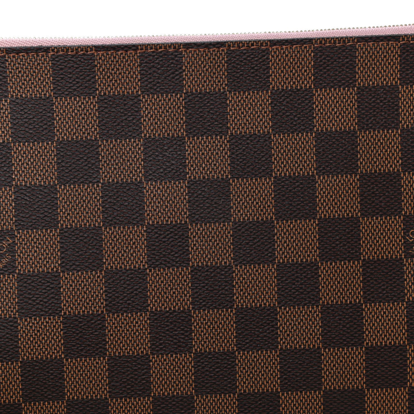 Damier Ebene Neverfull MM GM Pochette Rose Ballerine