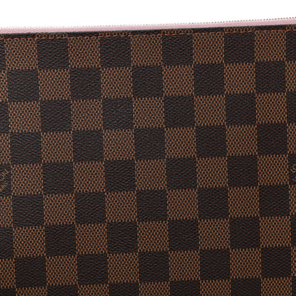 Louis Vuitton Damier Ebene Neverfull MM GM Pochette Rose Ballerine 8 of 8