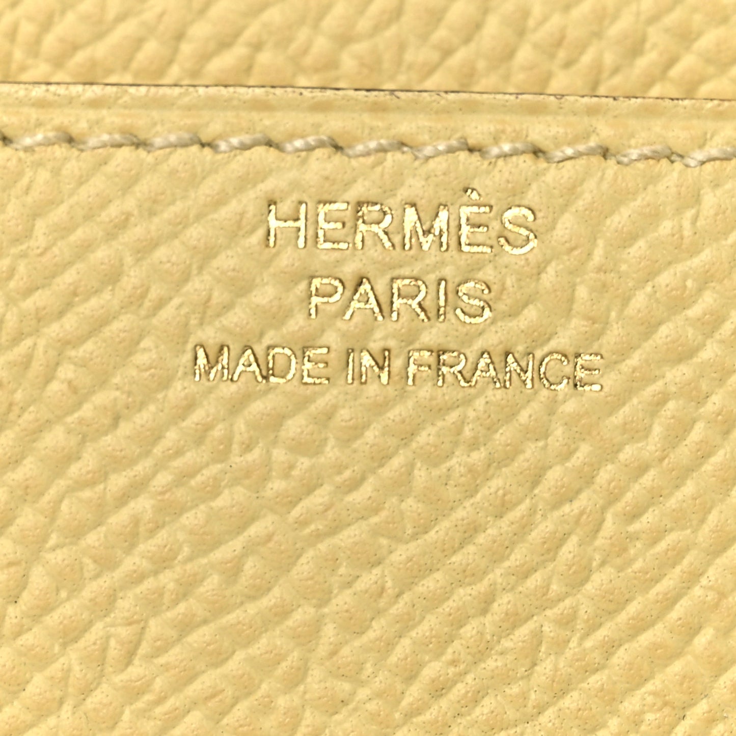 Epsom Constance Long Wallet To Go Wallet Jaune Poussin