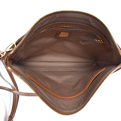 MCM Visetos Medium Crossbody Pouch Cognac 5 of 14