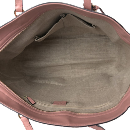 Gucci Microguccissima Bree Zippered Tote Soft Pink 4 of 8