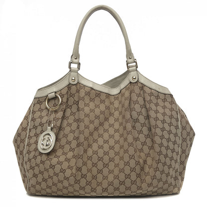 Gucci Monogram Large Sukey Tote Off White 1 of 10