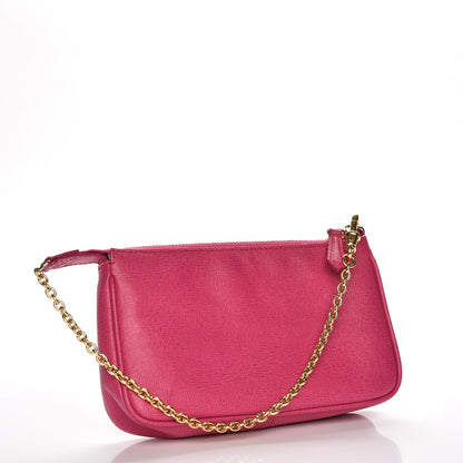 Fendi Vitello Elite Pochette Ciclamino 3 of 9