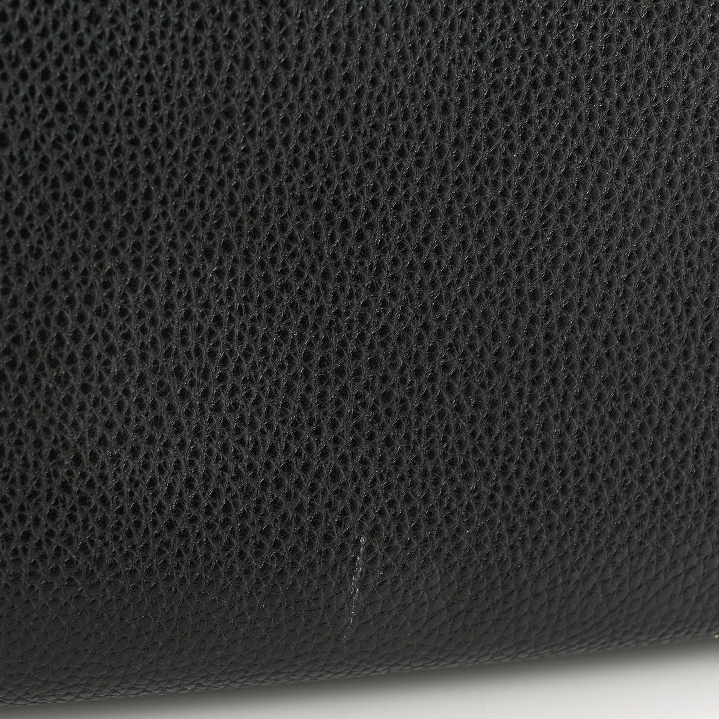 Grained Calfskin Small Sac De Jour Black
