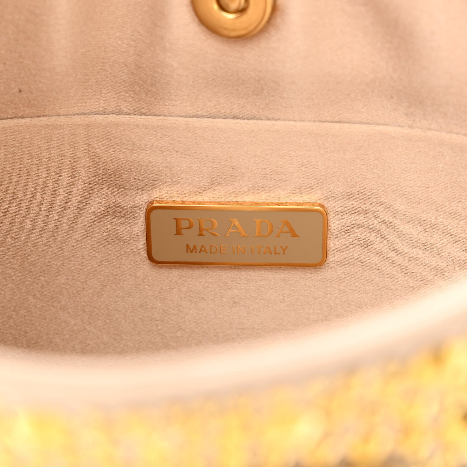 Prada Satin Crystal Cleo Adjustable Strap Shoulder Bag Platino 6 of 11