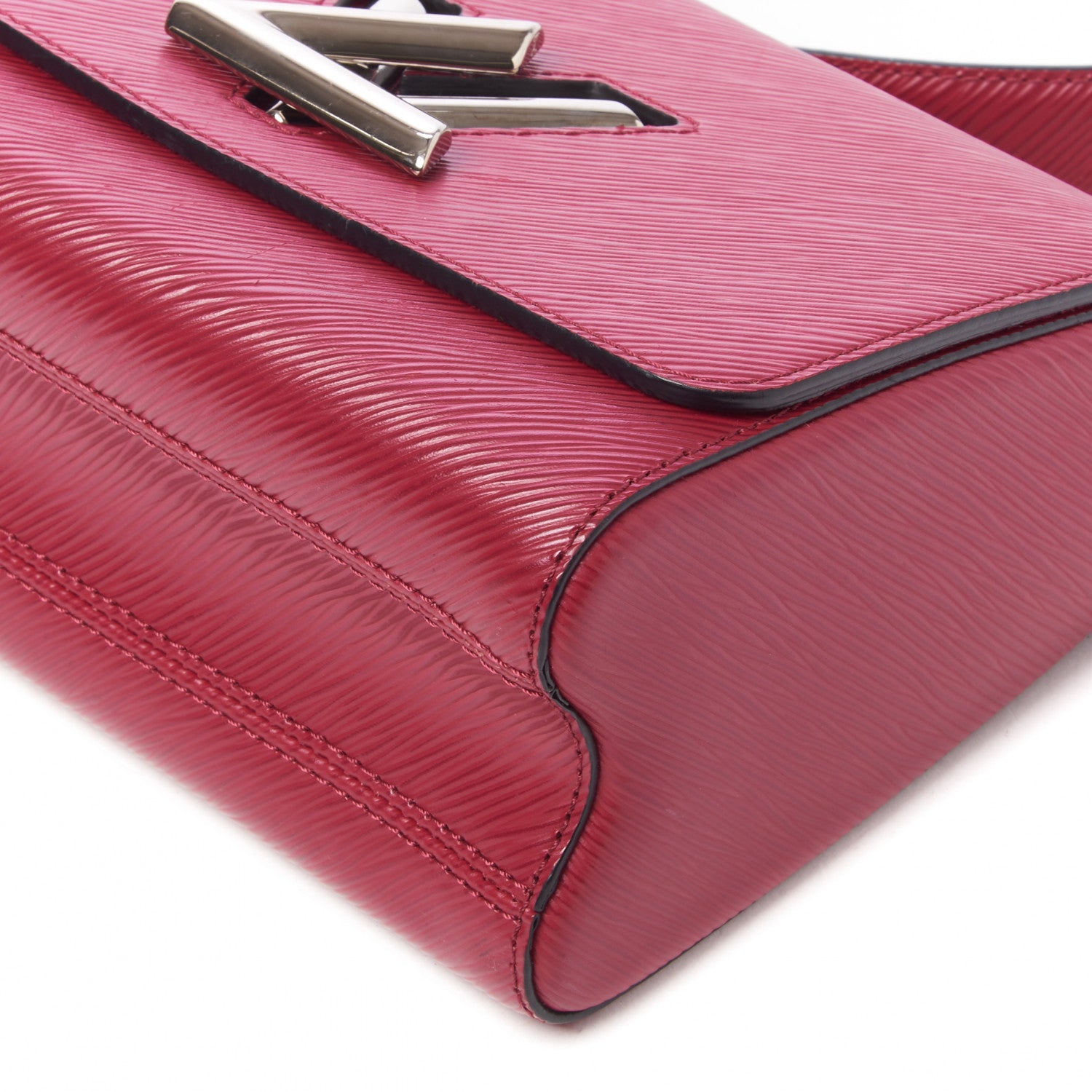 Louis Vuitton Epi Twist Shoulder Bag MM Fuchsia 5 of 9