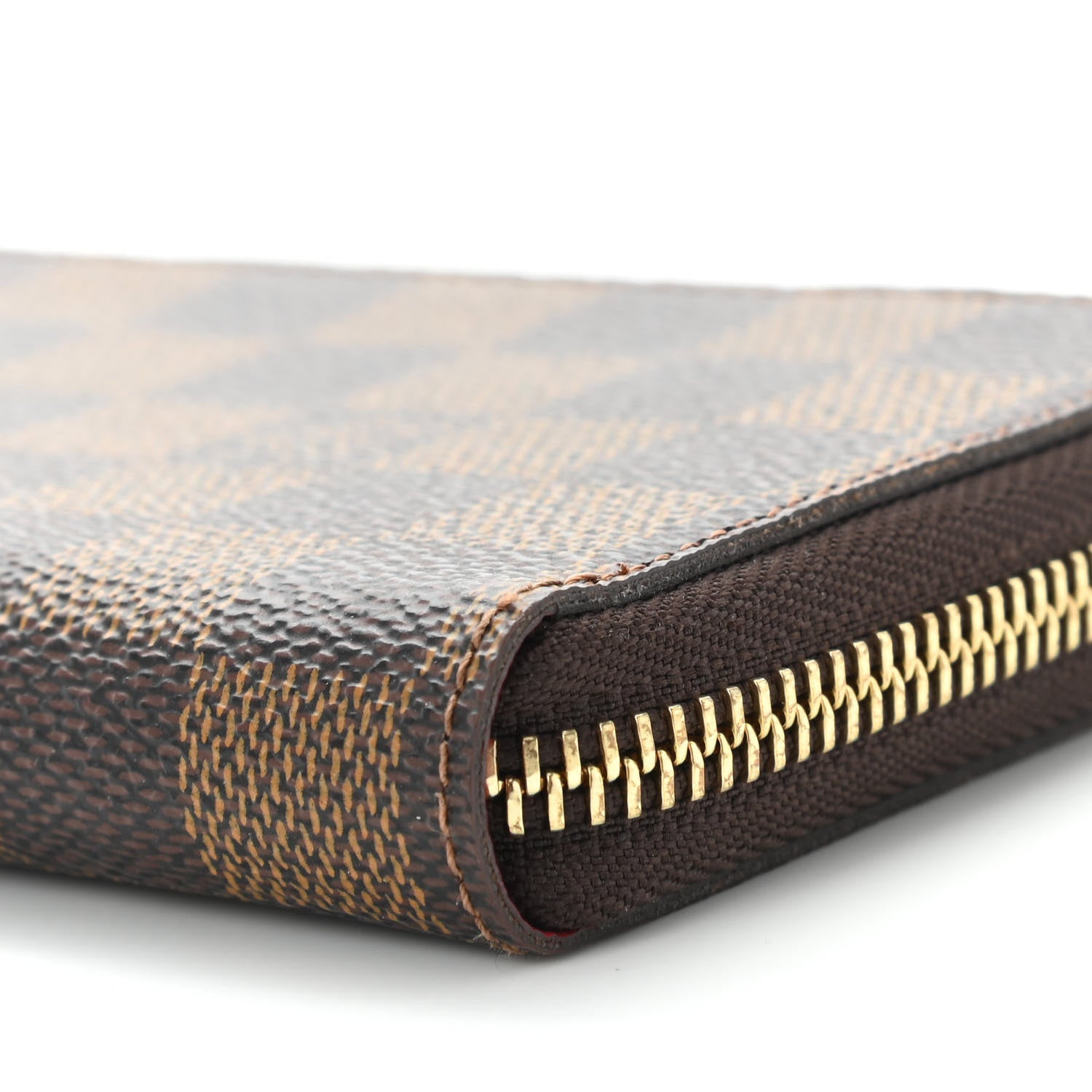 Louis Vuitton Damier Ebene Clemence Wallet Cherry 9 of 9