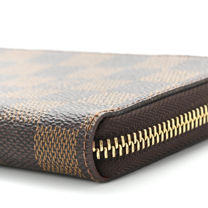 Louis Vuitton Damier Ebene Clemence Wallet Cherry 9 of 9