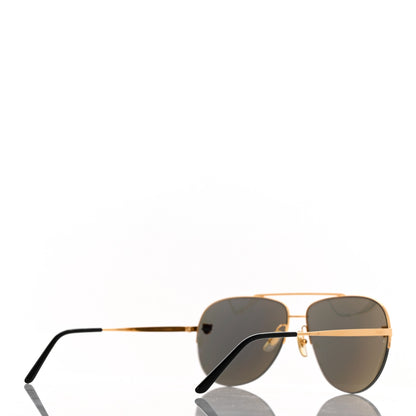 Cartier Panthere De Cartier Aviator Sunglasses Gold 4 of 7