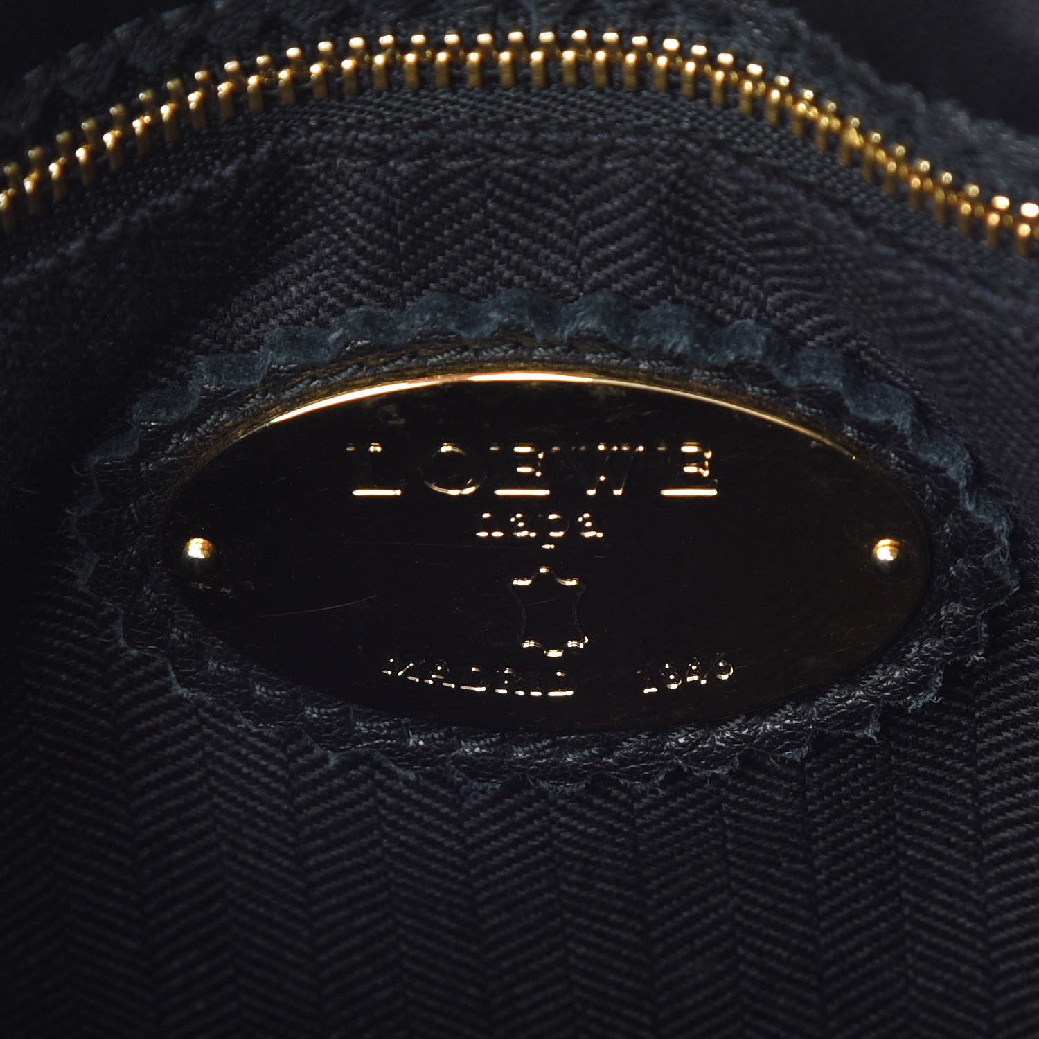 Loewe Nappa Small Flamenco Shoulder Bag Black 8 of 9