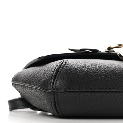 Chloe Grained Calfskin Alphabet Crossbody Pouch Black 8 of 8