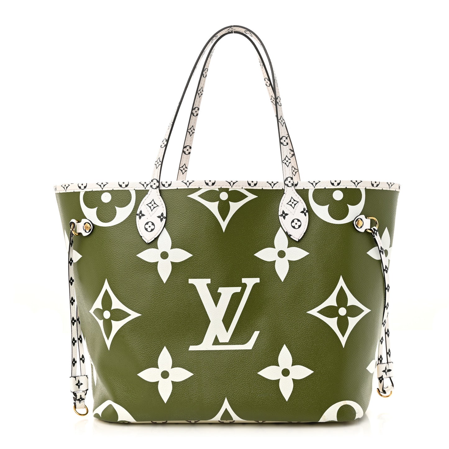Monogram Giant Neverfull MM Kaki