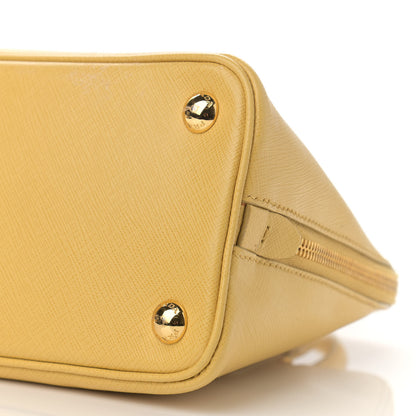 Prada Saffiano Lux Small Promenade Tote Mimosa 10 of 11