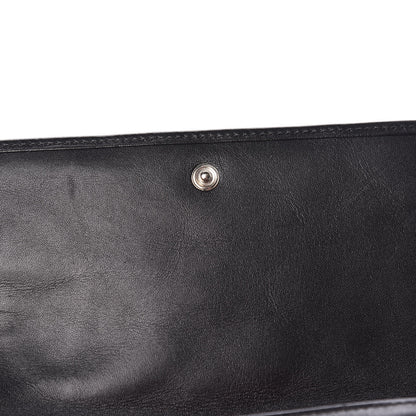 Chanel Calfskin Quilted Cambon Flap Wallet Black 10 of 13