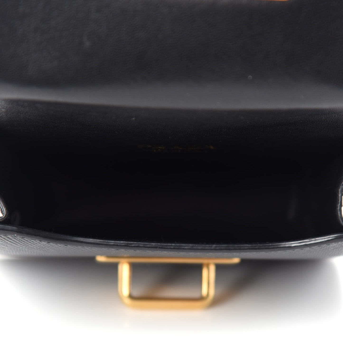 Saffiano Astrology Mini Cahier Bag Black