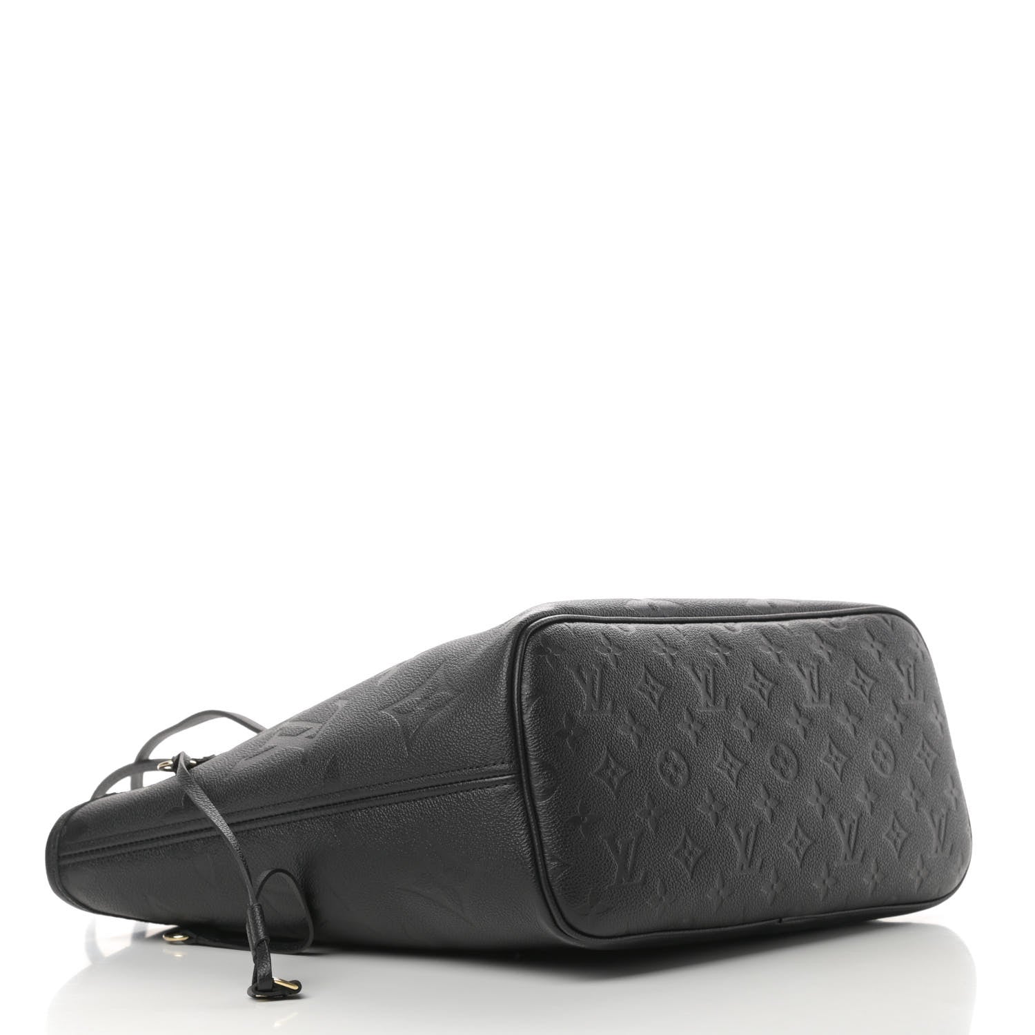 Louis Vuitton Empreinte Monogram Giant Neverfull MM Black 4 of 9