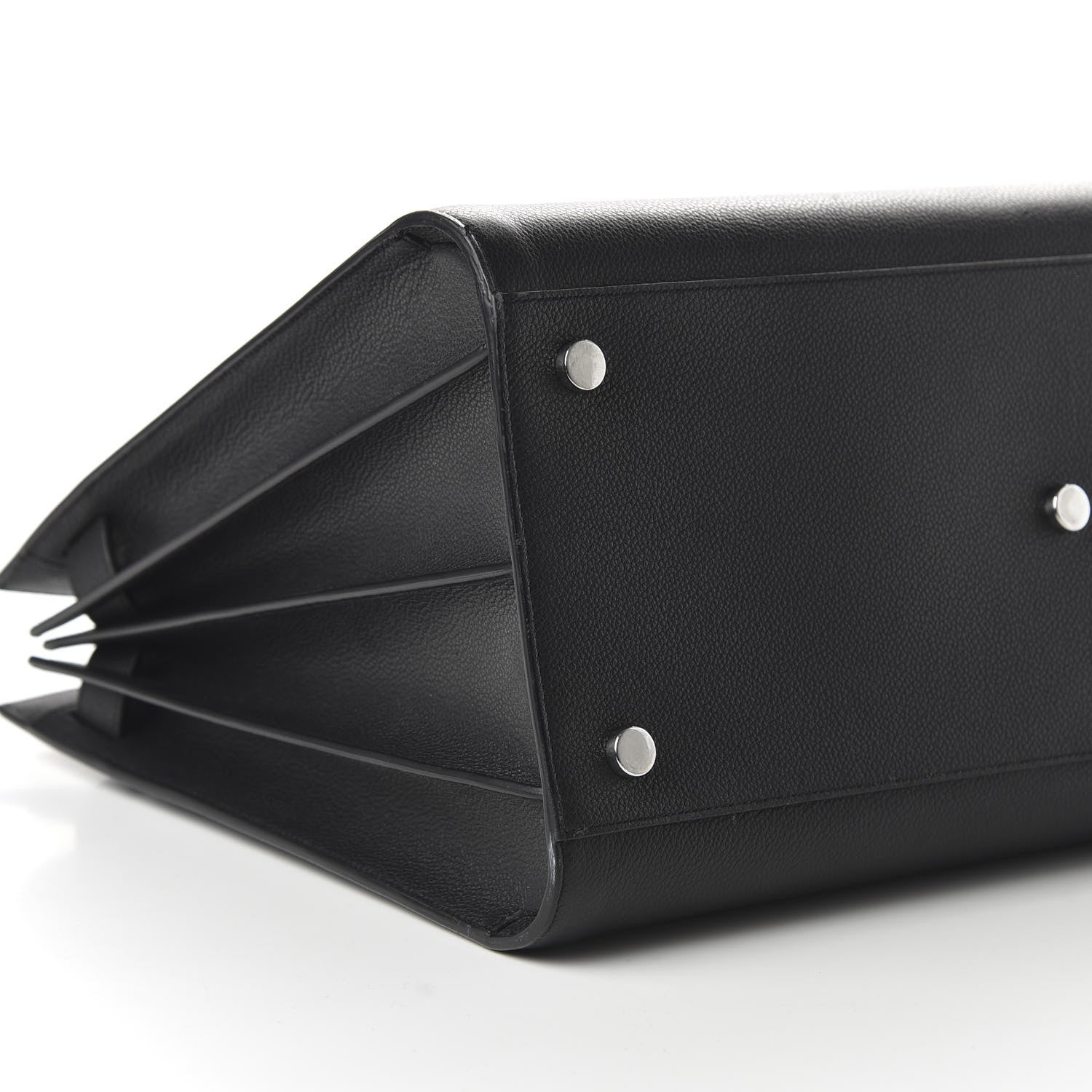 Saint Laurent Grained Calfskin Large Sac De Jour Carryall Black 6 of 9