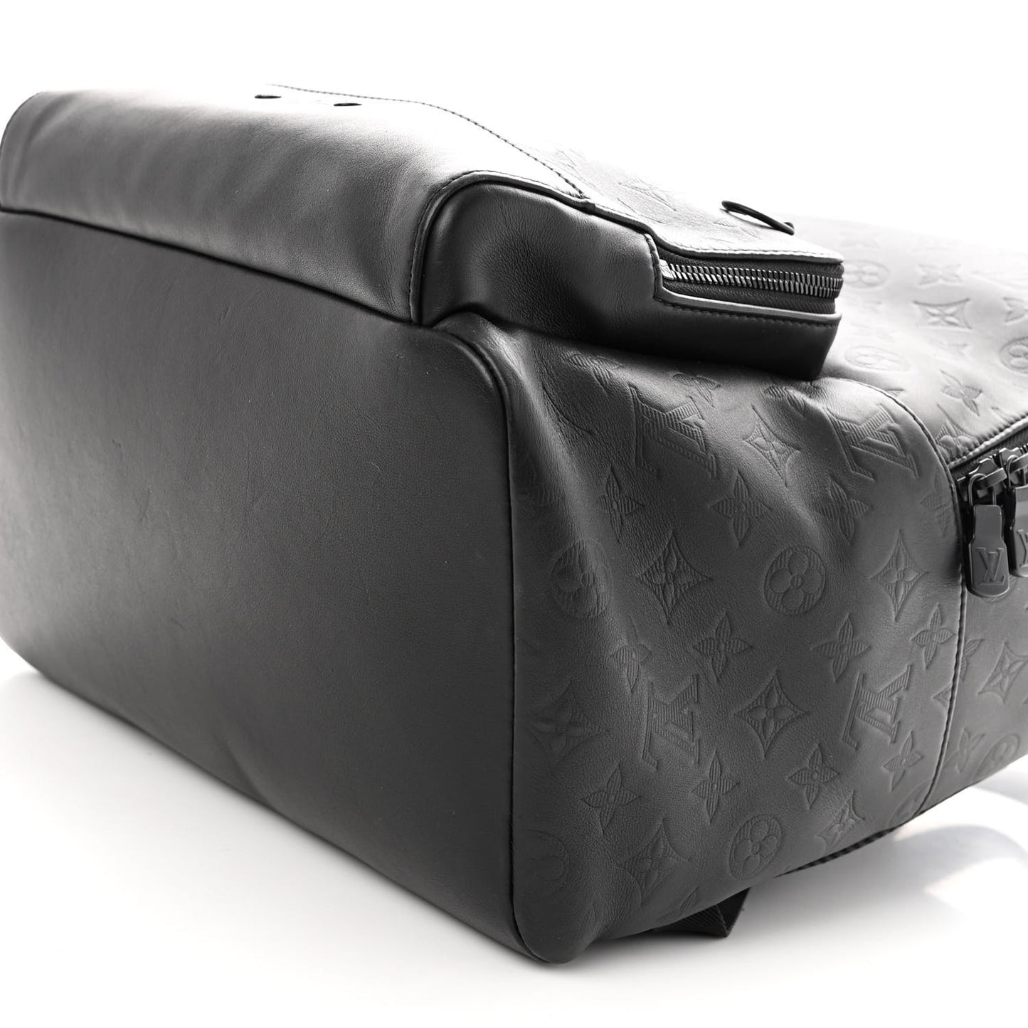 Calfskin Monogram Shadow Racer Backpack Black