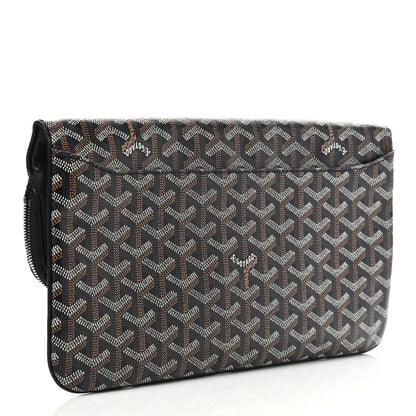 Goyard Goyardine Sainte Marie Soft Clutch Black 3 of 8
