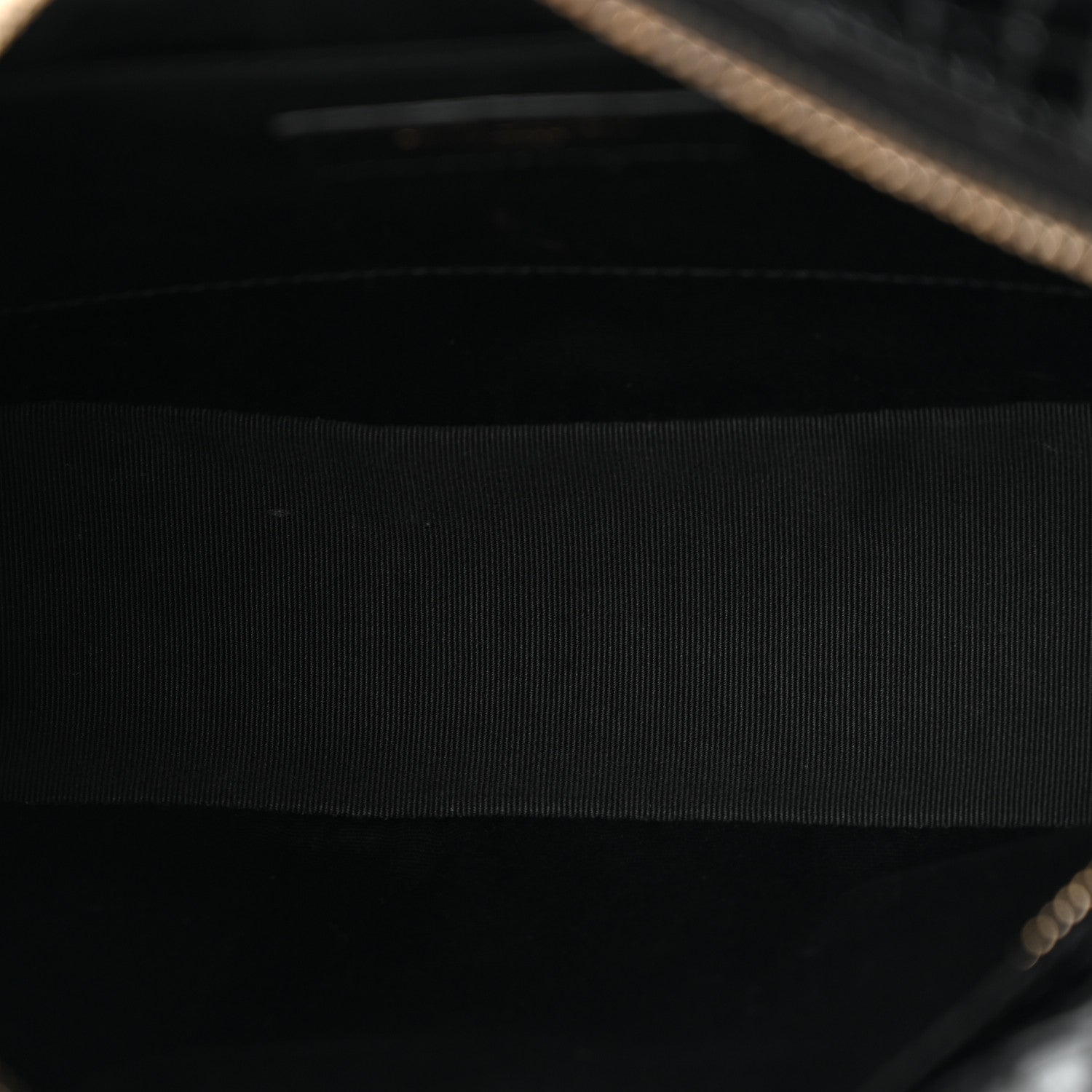 Saint Laurent Patent Calfskin Crocodile Embossed Monogram Lou Camera Bag Black 5 of 11