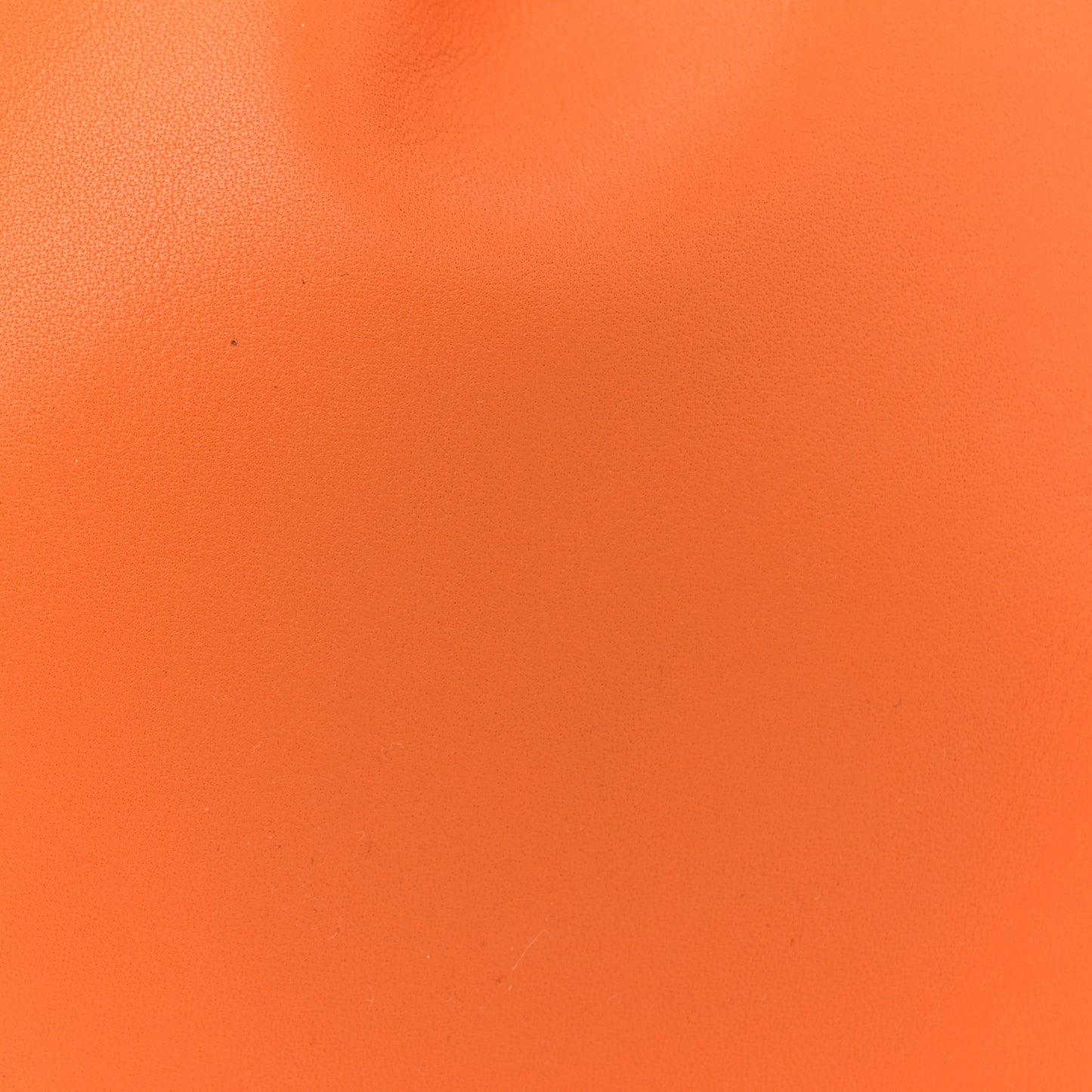 Smooth Butter Calfskin Small The Shoulder Pouch Light Orange