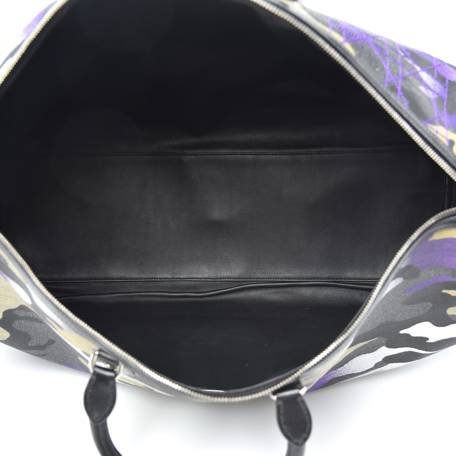 Christian Dior Canvas Camouflage Anselm Reyle Duffle 4 of 8