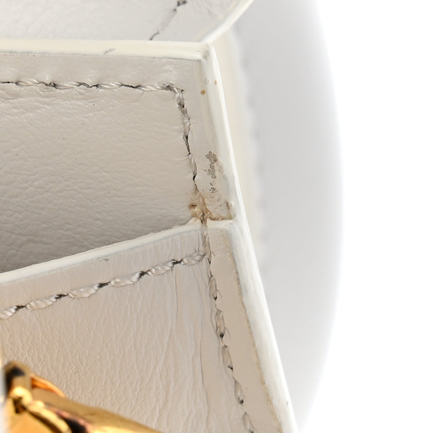 Smooth Calfskin Le Grand Chiquito White