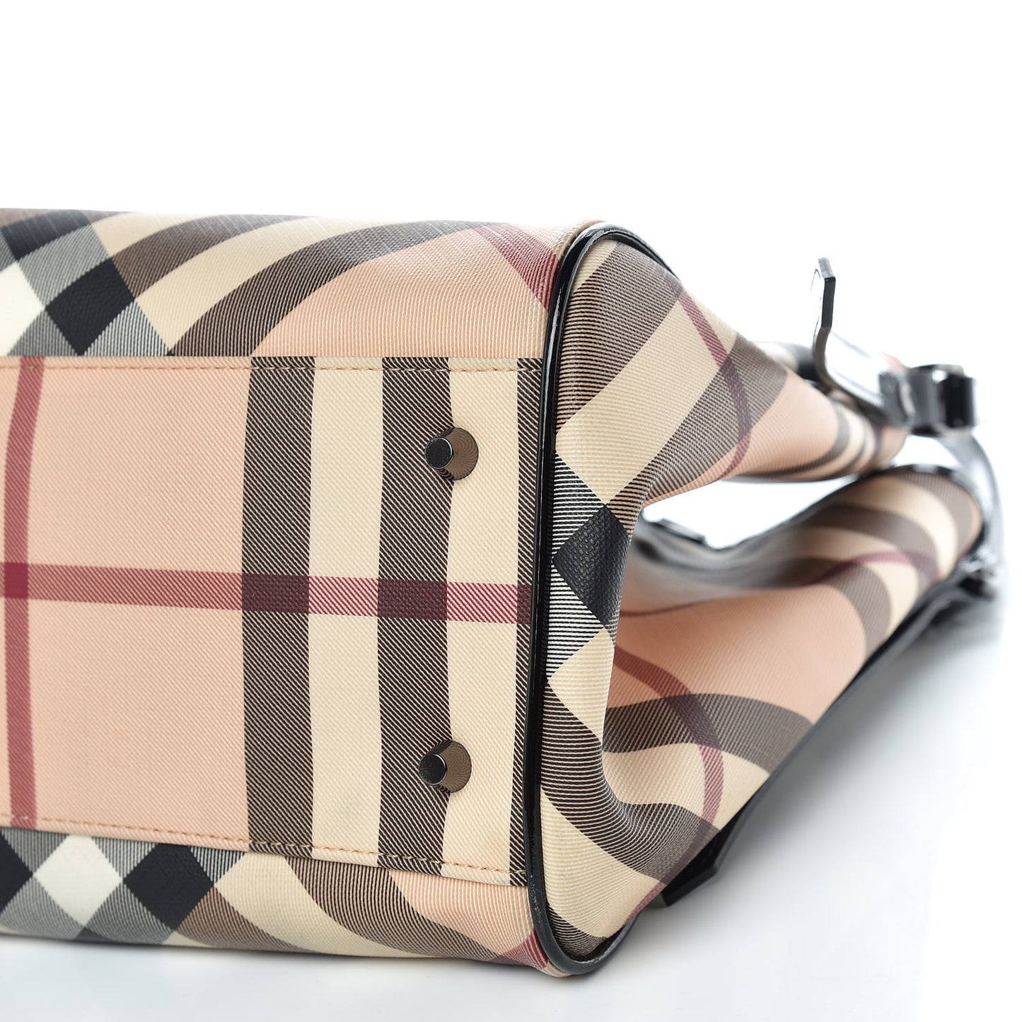 Nova Check Small Canterbury Tote Black
