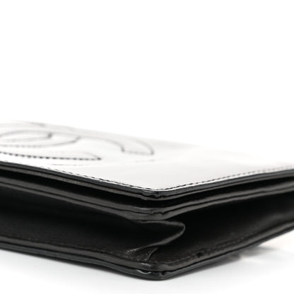 Chanel Patent Timeless CC Wallet On Chain WOC Black 10 of 10