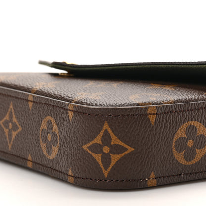 Louis Vuitton Monogram Felicie Strap & Go Kaki 8 of 9
