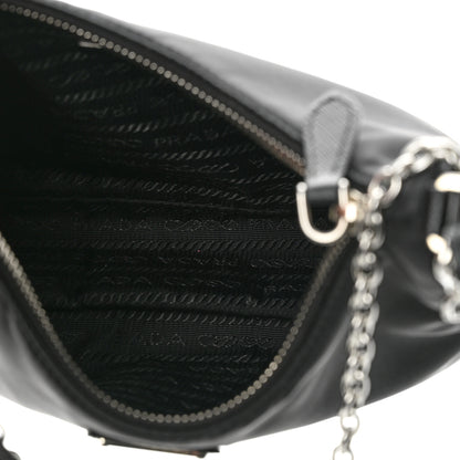 Prada Nylon Re-Edition 2005 Shoulder Bag Black 5 of 10