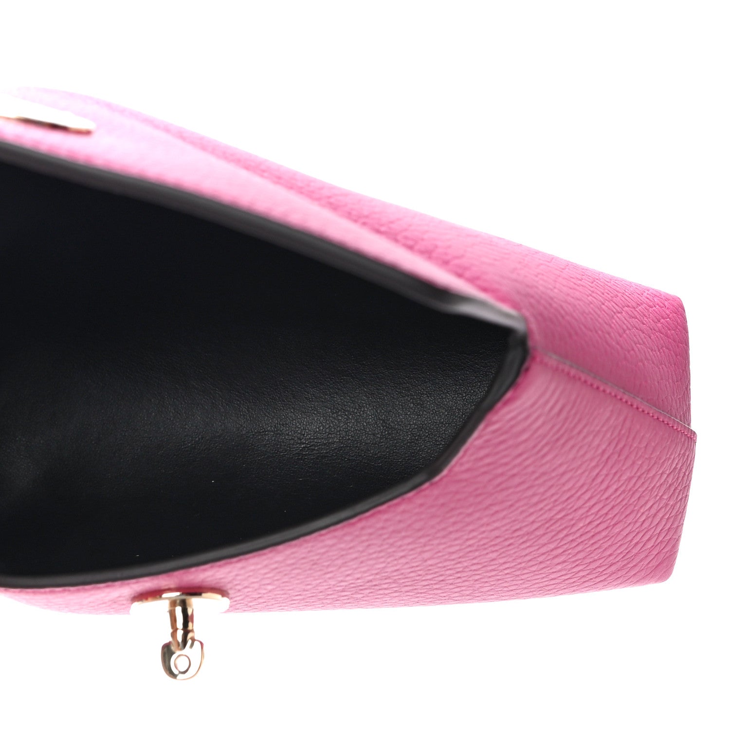 Mulberry Classic Grain Calfskin Darley Cosmetic Pouch Pink 5 of 9