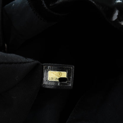 Chanel Vinyl Large Stretch Spirit Cabas Black 7 of 7
