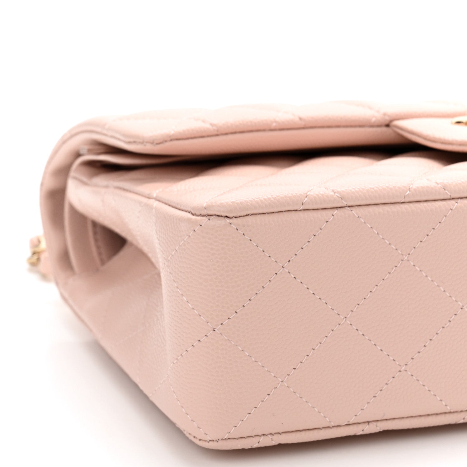 Chanel Caviar Quilted Small Double Flap Light Pink 8 of 10