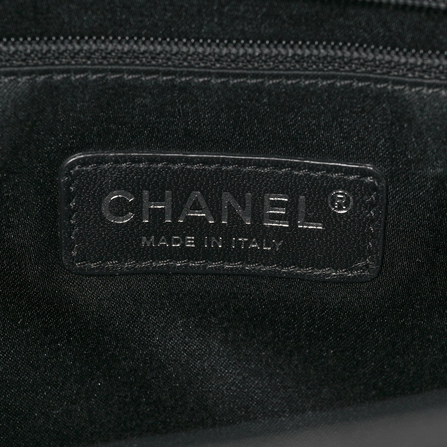 Chanel Caviar Quilted Grand Shopping Tote GST Black 6 of 8