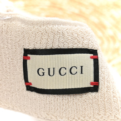 Gucci Raffia Logo Visor L Ivory Black 8 of 11